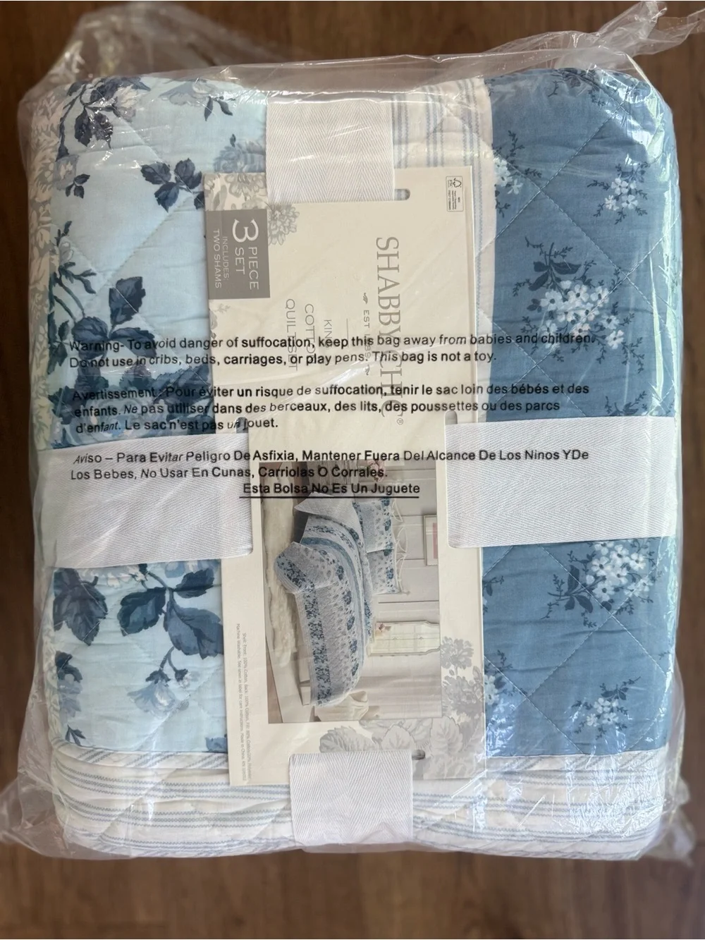 🎉LAST‎ PIECE🎉Shabby Chic Cotton Quilt Set